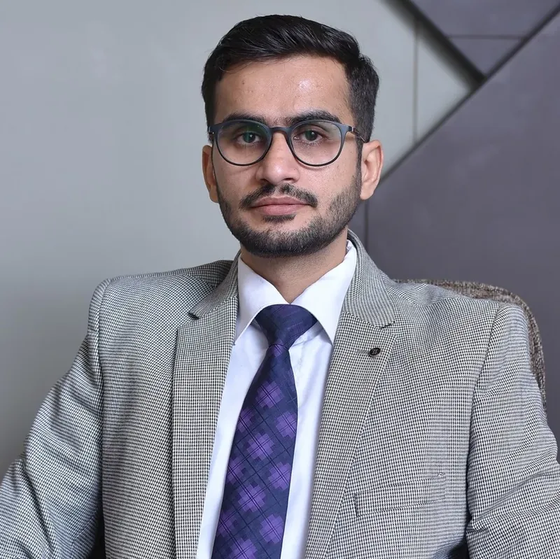 Dr Hammad Saleem, plastic surgeon at his Lahore practice